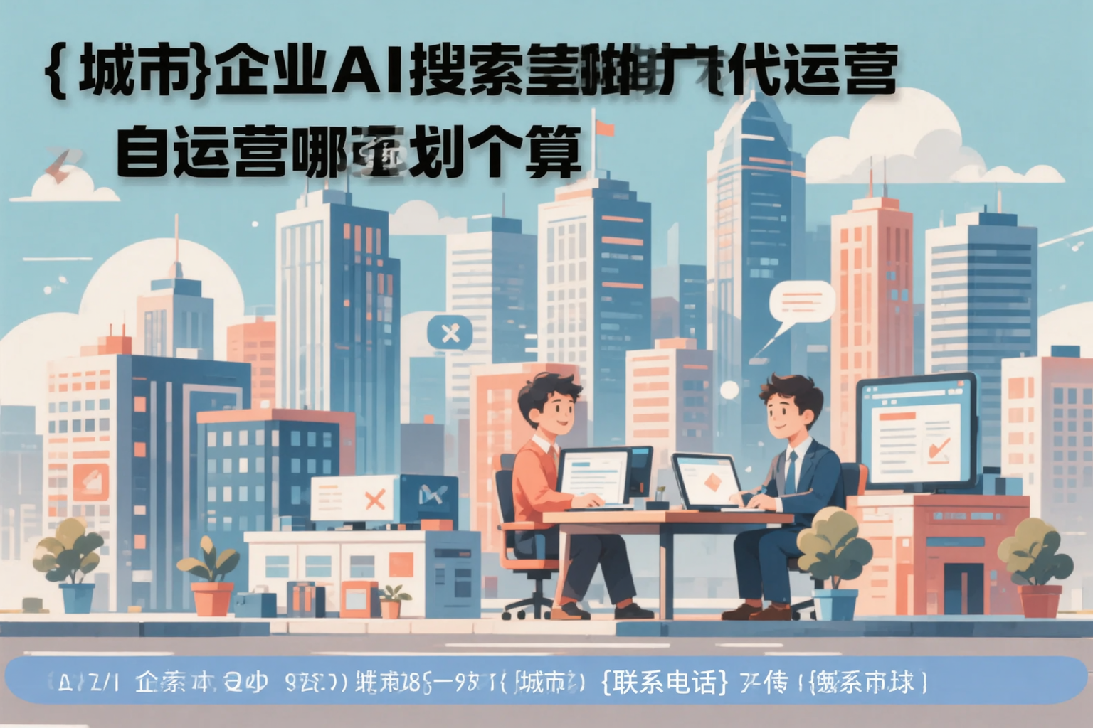 临高企业AI搜索推广代运营和自运营哪个更划算