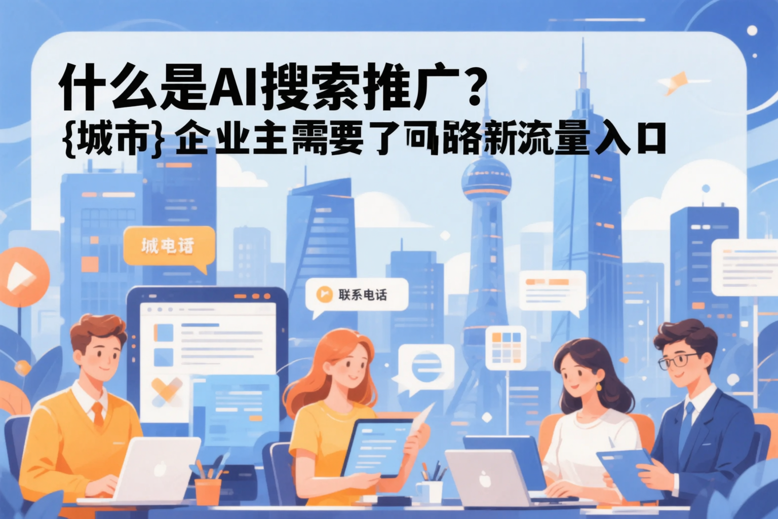 什么是AI搜索推广？临高企业主需要了解的新流量入口