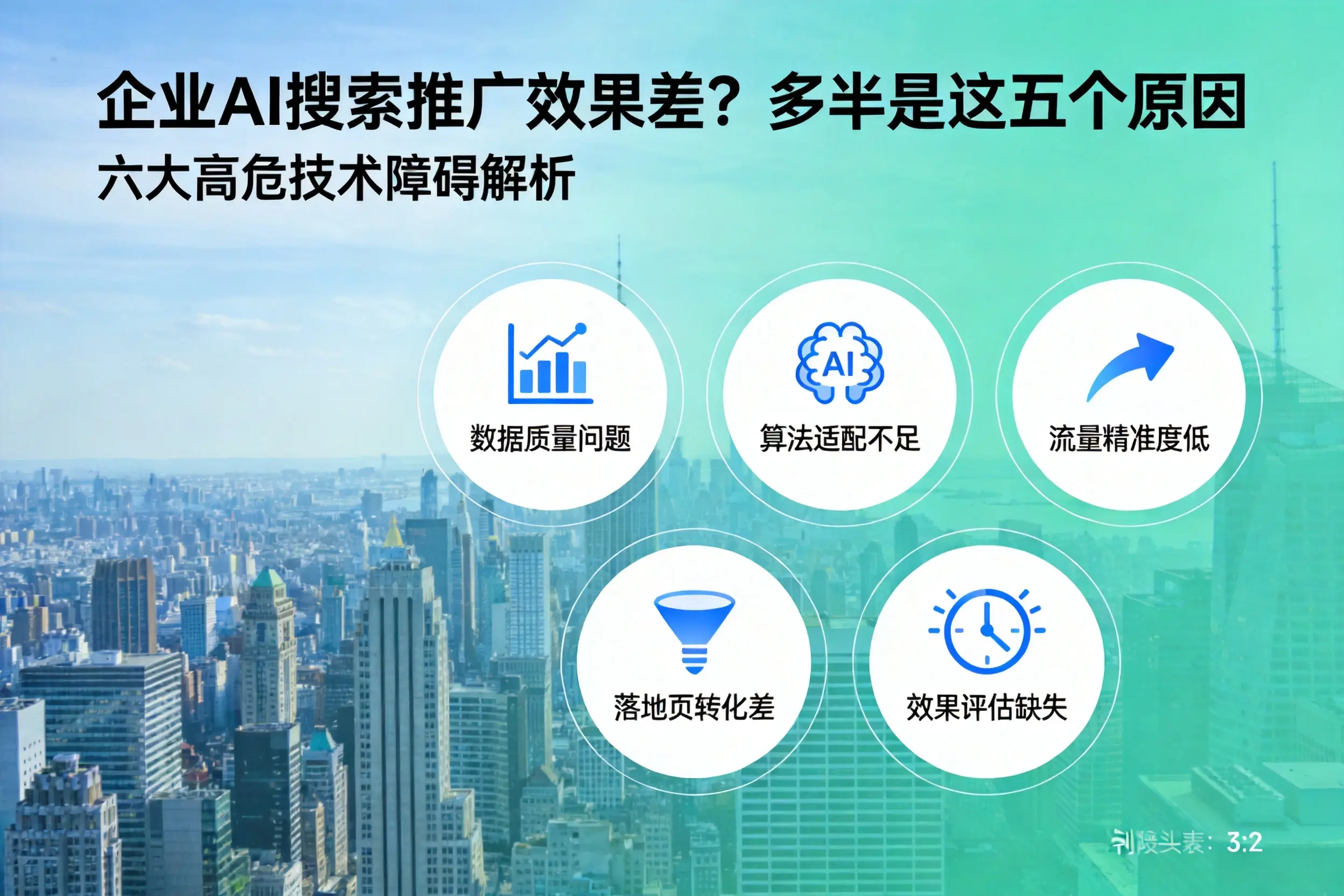 临高企业AI搜索推广效果差？多半是这五个原因