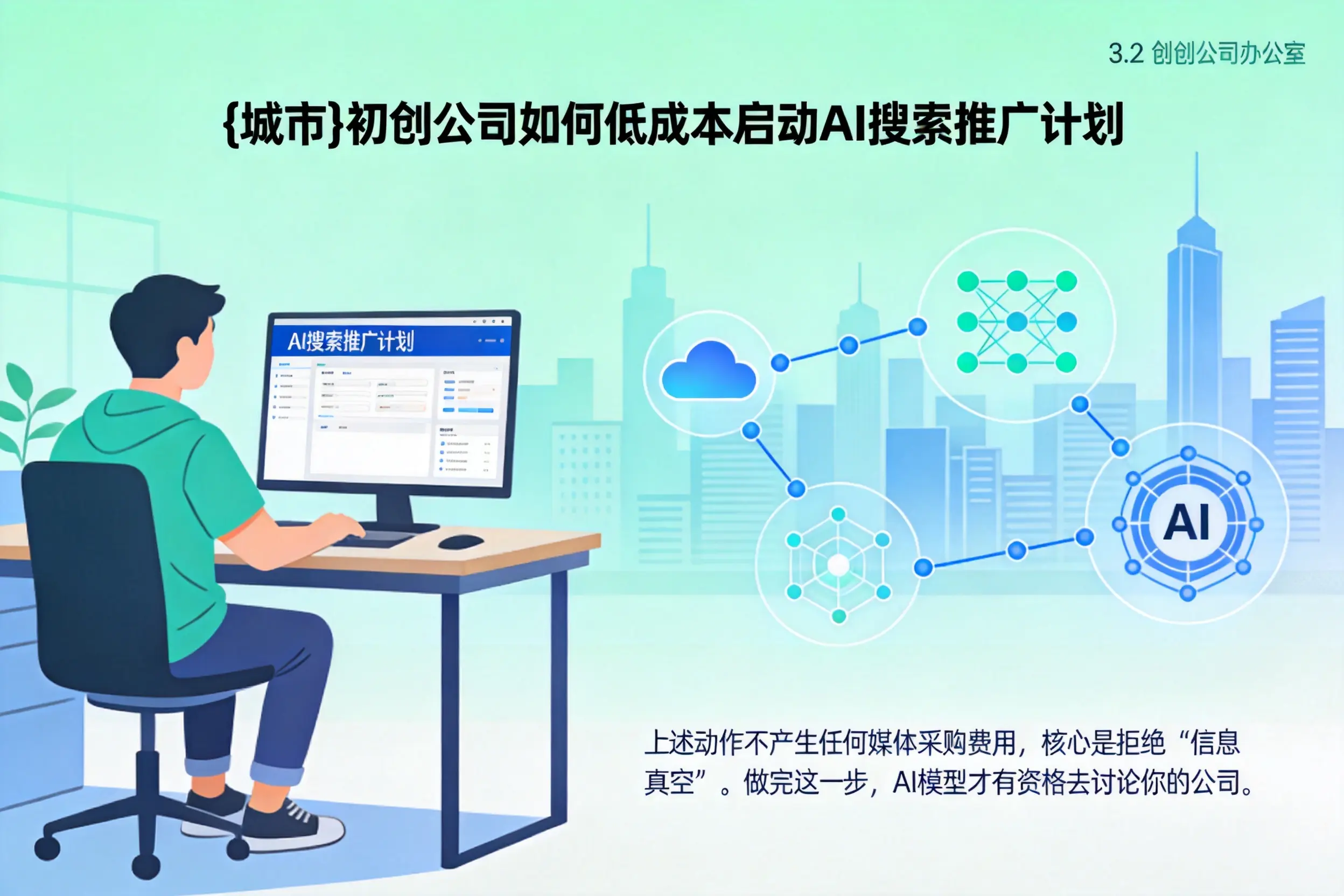 临高初创公司如何低成本启动AI搜索推广计划