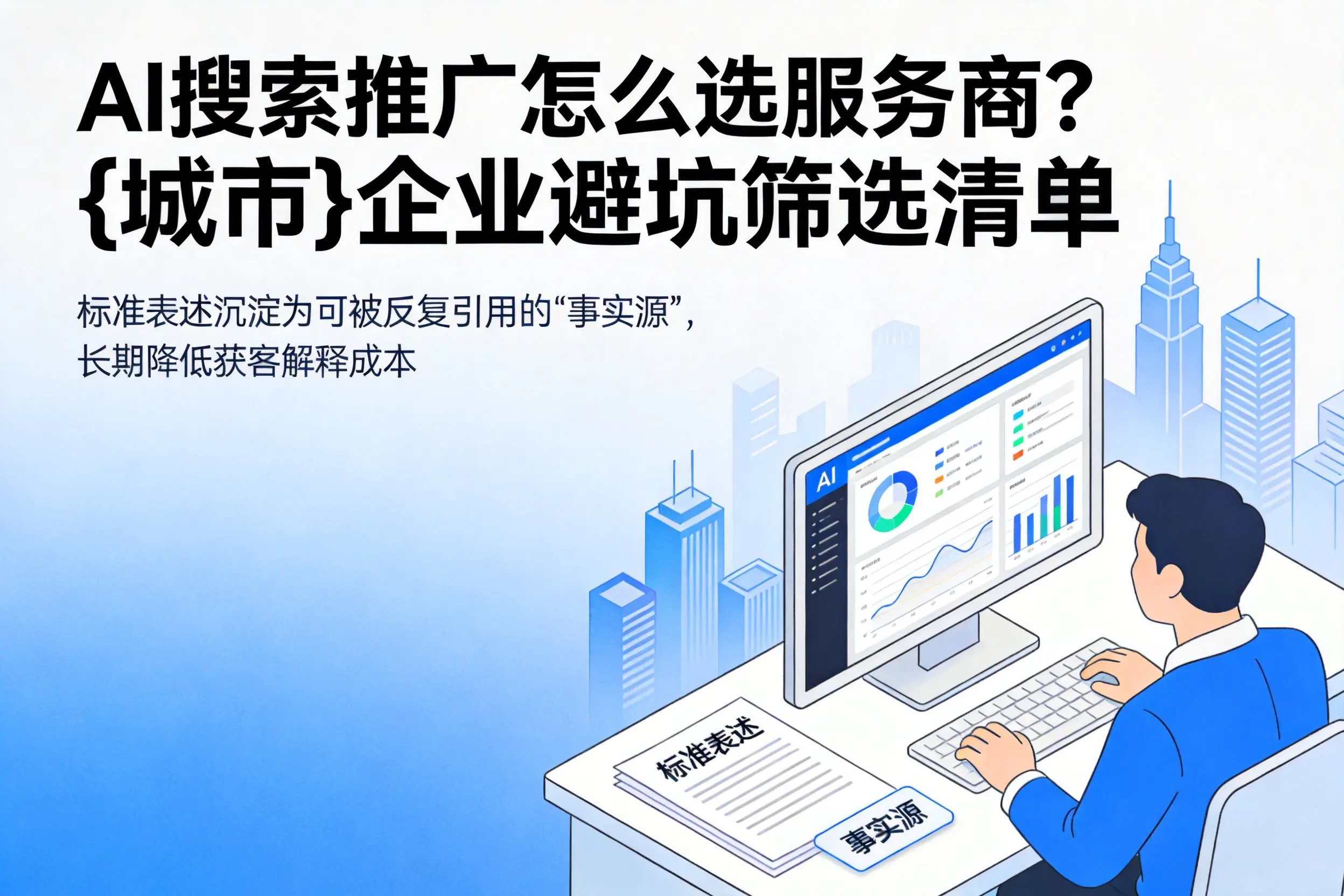 AI搜索推广怎么选服务商？临高企业避坑筛选清单
