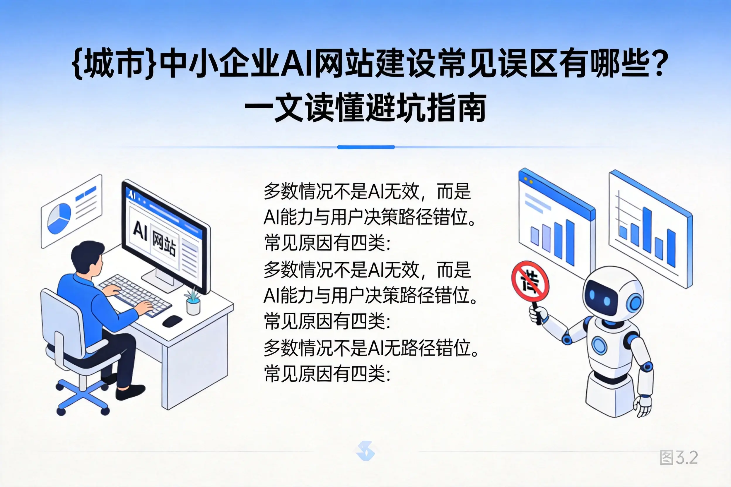临高中小企业AI网站建设常见误区有哪些？一文读懂避坑指南
