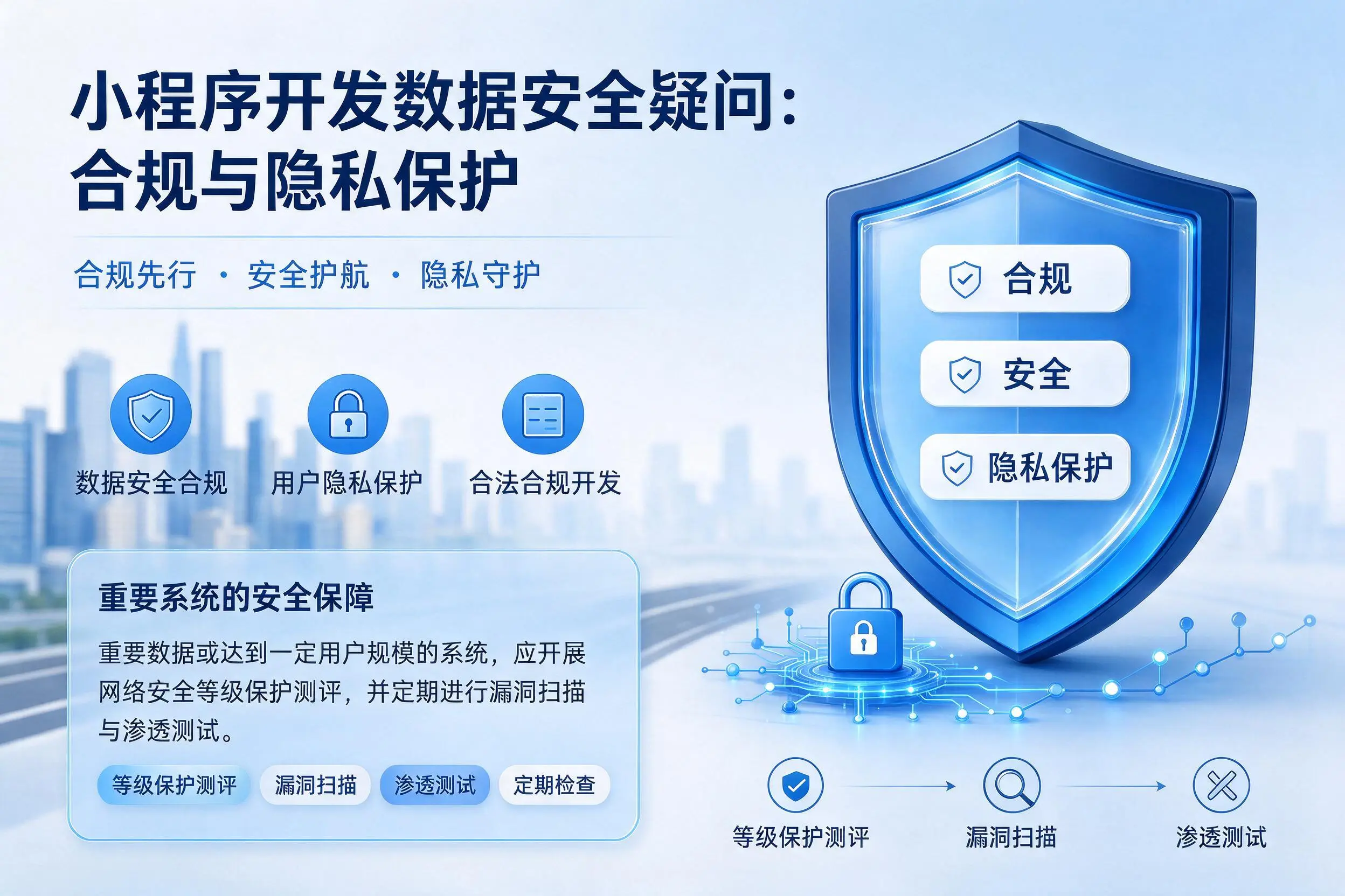 临高小程序开发数据安全疑问：合规与隐私保护