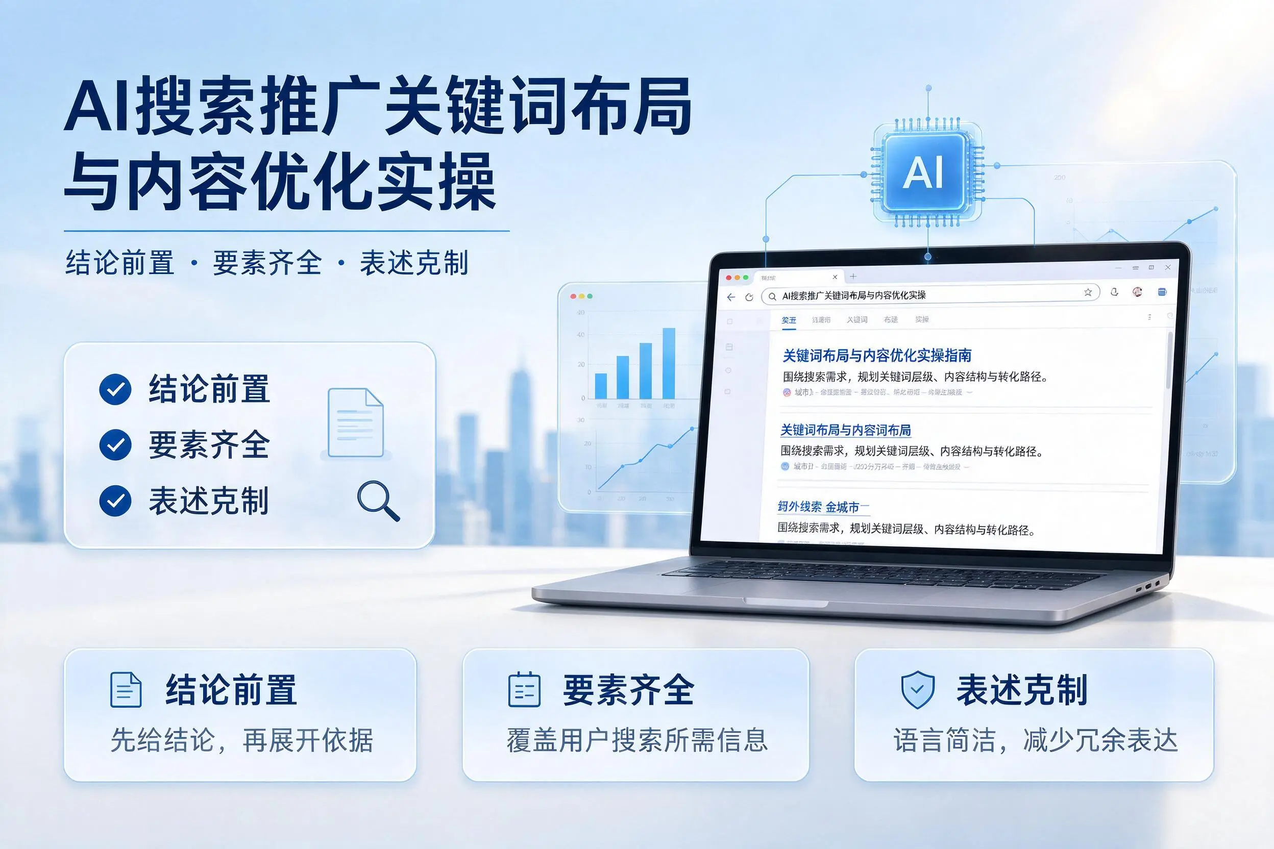 临高AI搜索推广关键词布局与内容优化实操